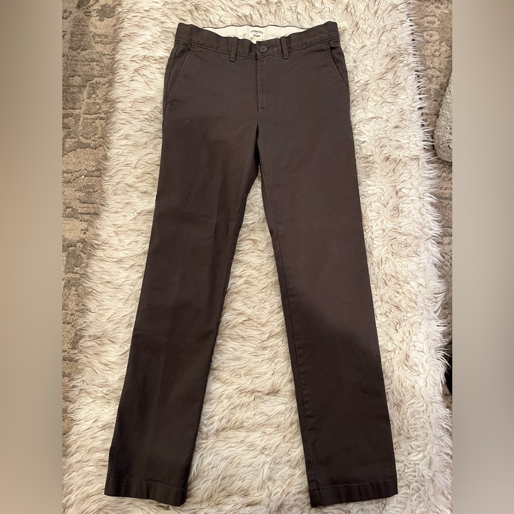 Crewcuts Flex Chino - Skinny Fit - Gray - Boys 12